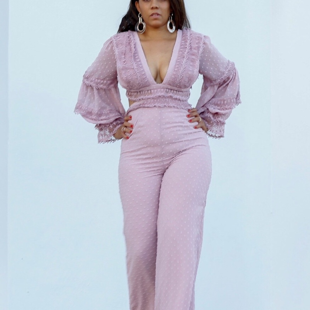PINK JUMPSUIT - Picture 6 of 14